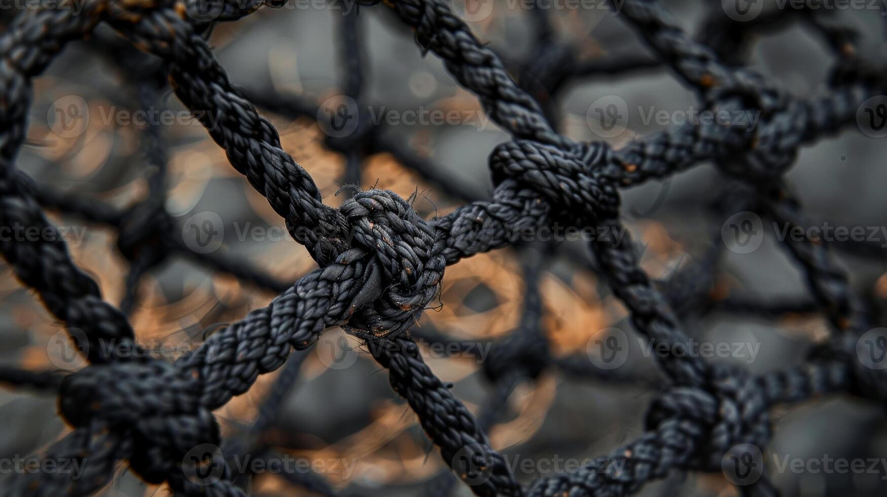 The fine crisscross pattern of nylon webbing creates a strong and flexible cargo net that can withstand heavy weight and rough terrain. Each intersection is reinforced with double photo
