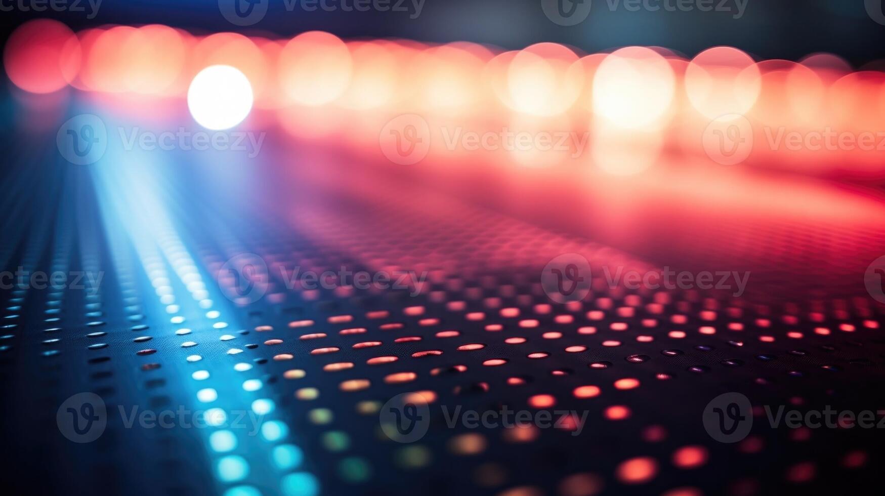 Closeup of the laser ventilation patterns on a topoftheline workout mat. photo