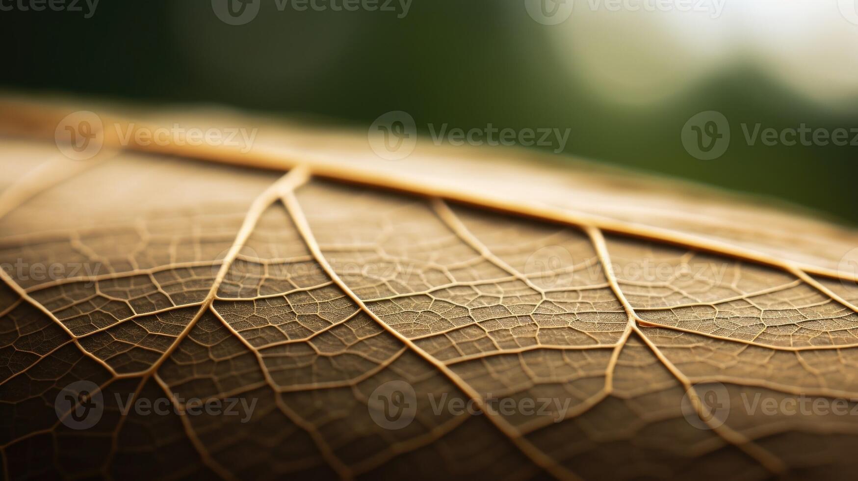 The intricate patterns and texture of a leaf, a reminder to pay attention to the small details and be present in the moment. photo