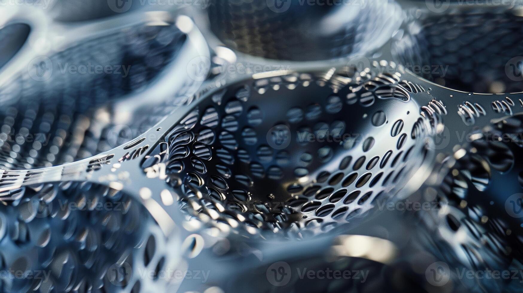 A closeup of a solar panel capturing the intricate details of its design and technology photo