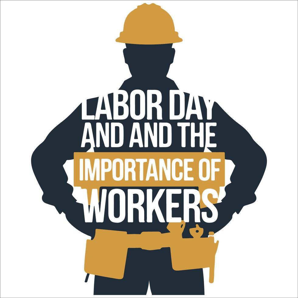 Labor day design eps vector