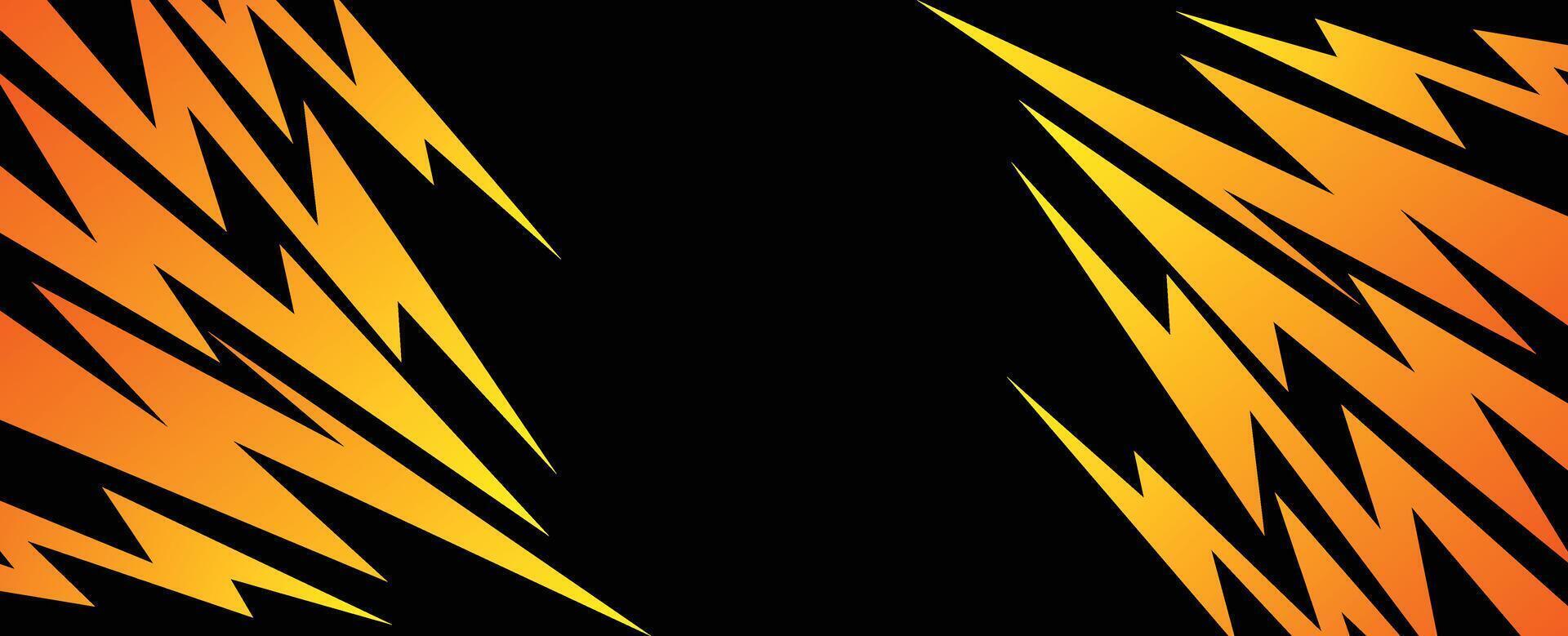 Abstract background with raw jagged spike pattern and with some copy space area vector