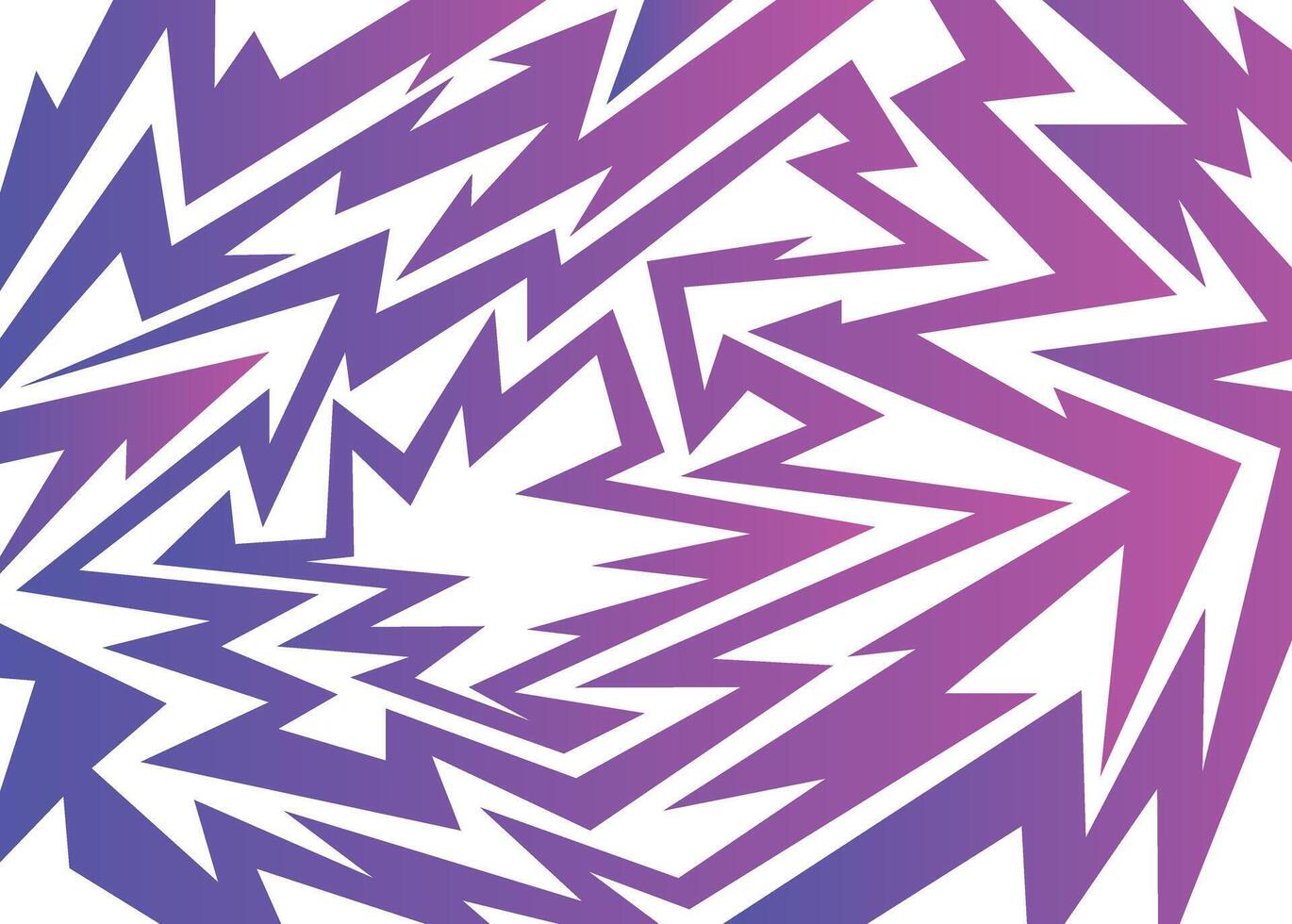 Abstract background with various arrow pattern vector