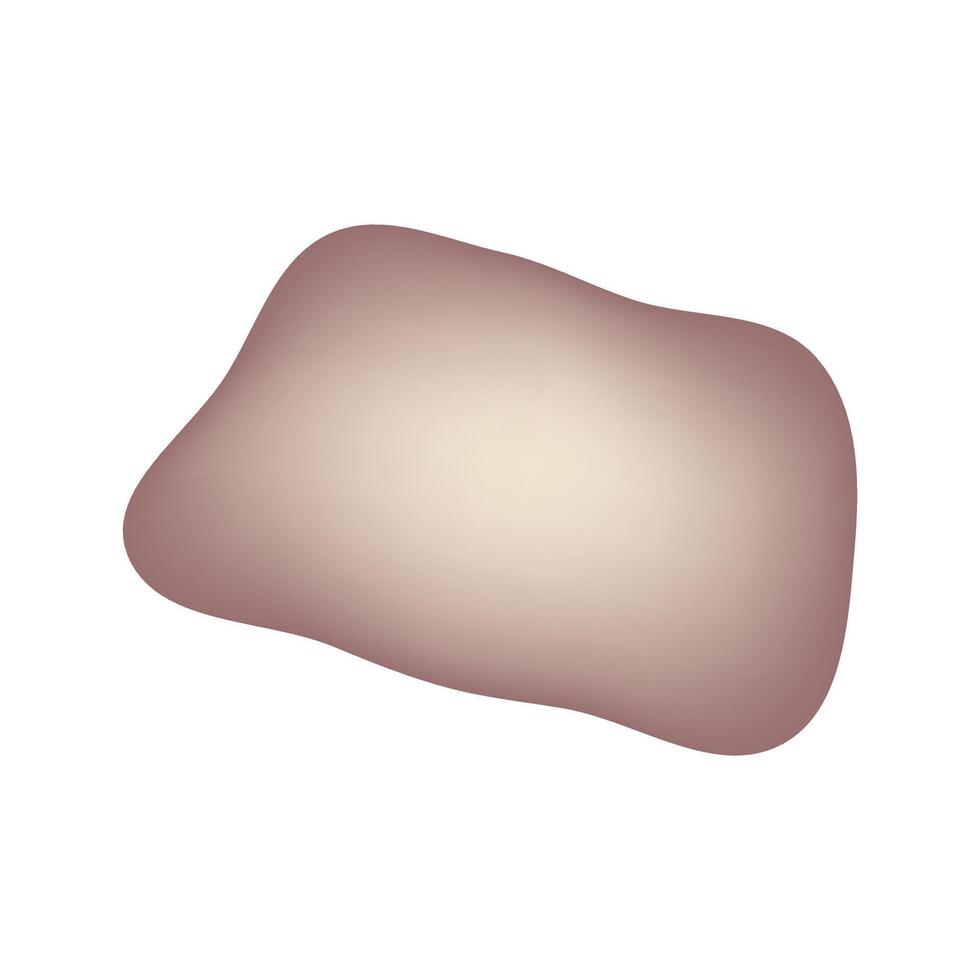 abstract fluid shape on a white background vector