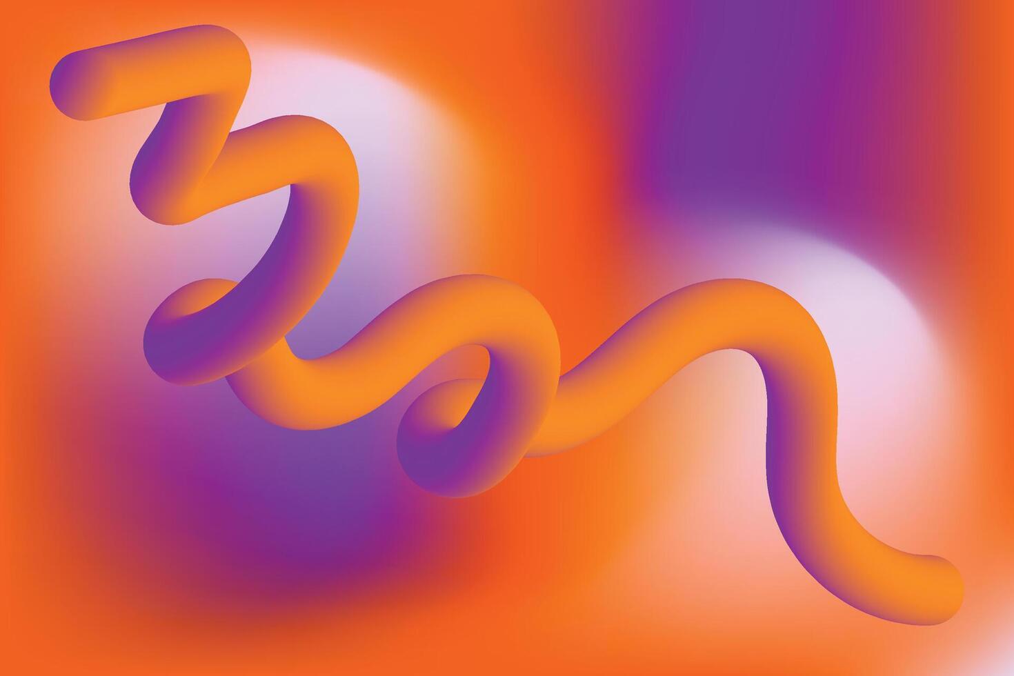 Creepy Brown White Gradient Mesh Vectorss with liquid lines vector