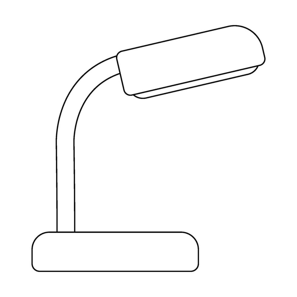 Table Lamp Icon vector