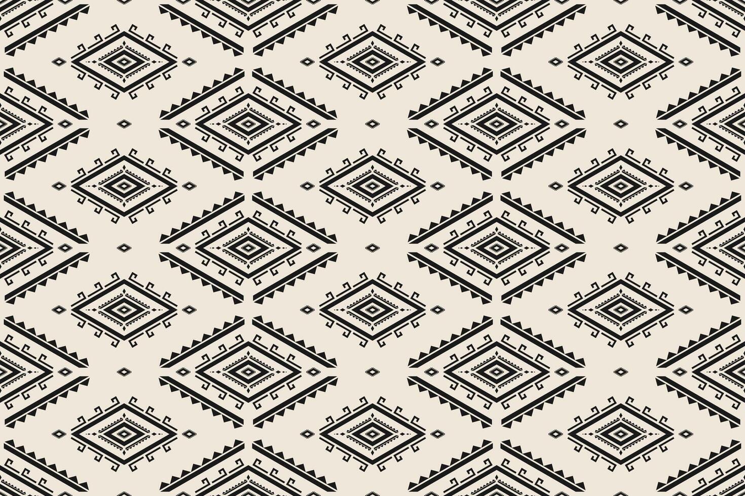 Fabric tribal pattern art. Geometric ethnic seamless pattern traditional. American, Mexican style. Design for background, wallpaper, illustration, fabric, clothing, carpet, textile, batik, embroidery. vector