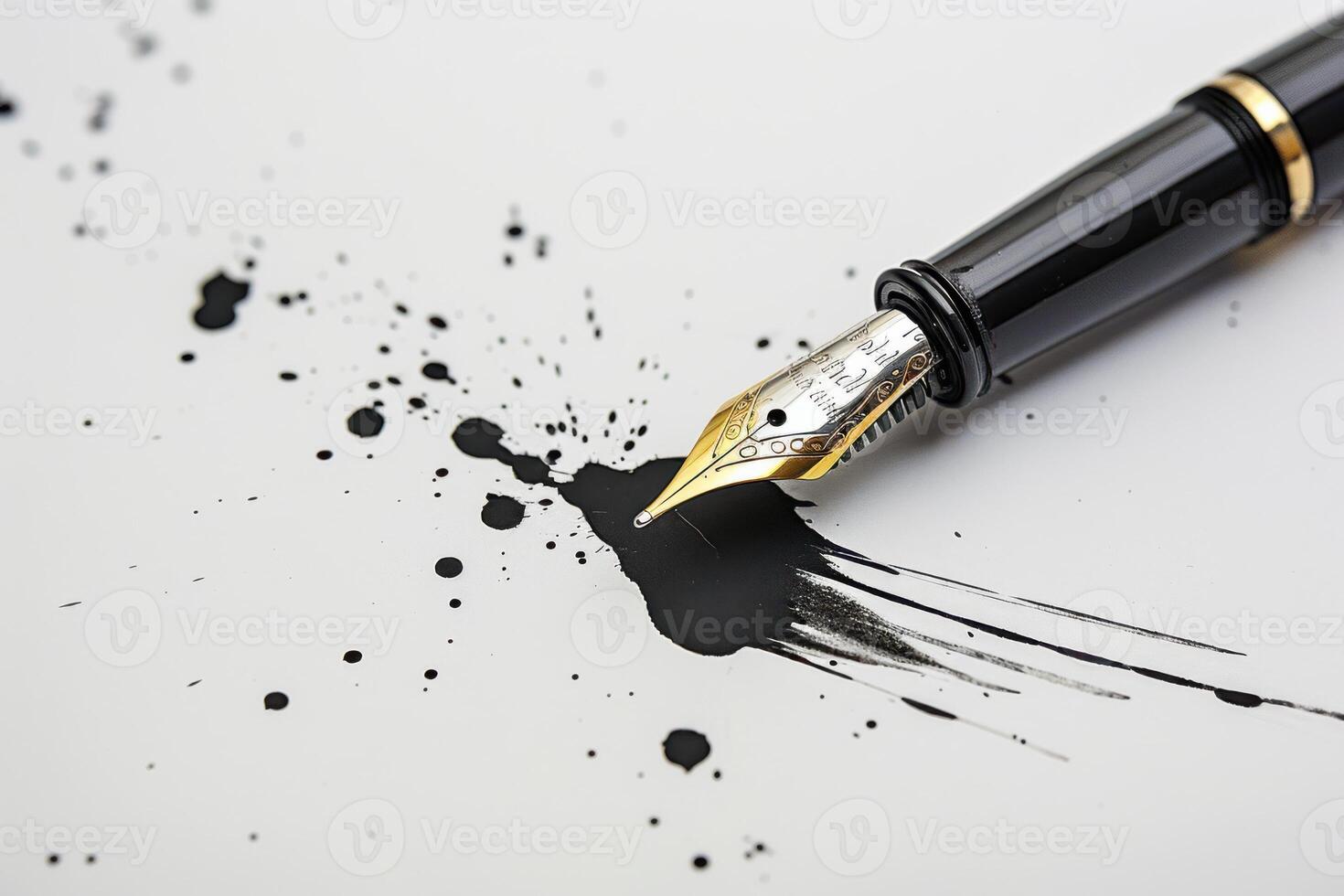 Professional Pen with Ink for Office Use photo