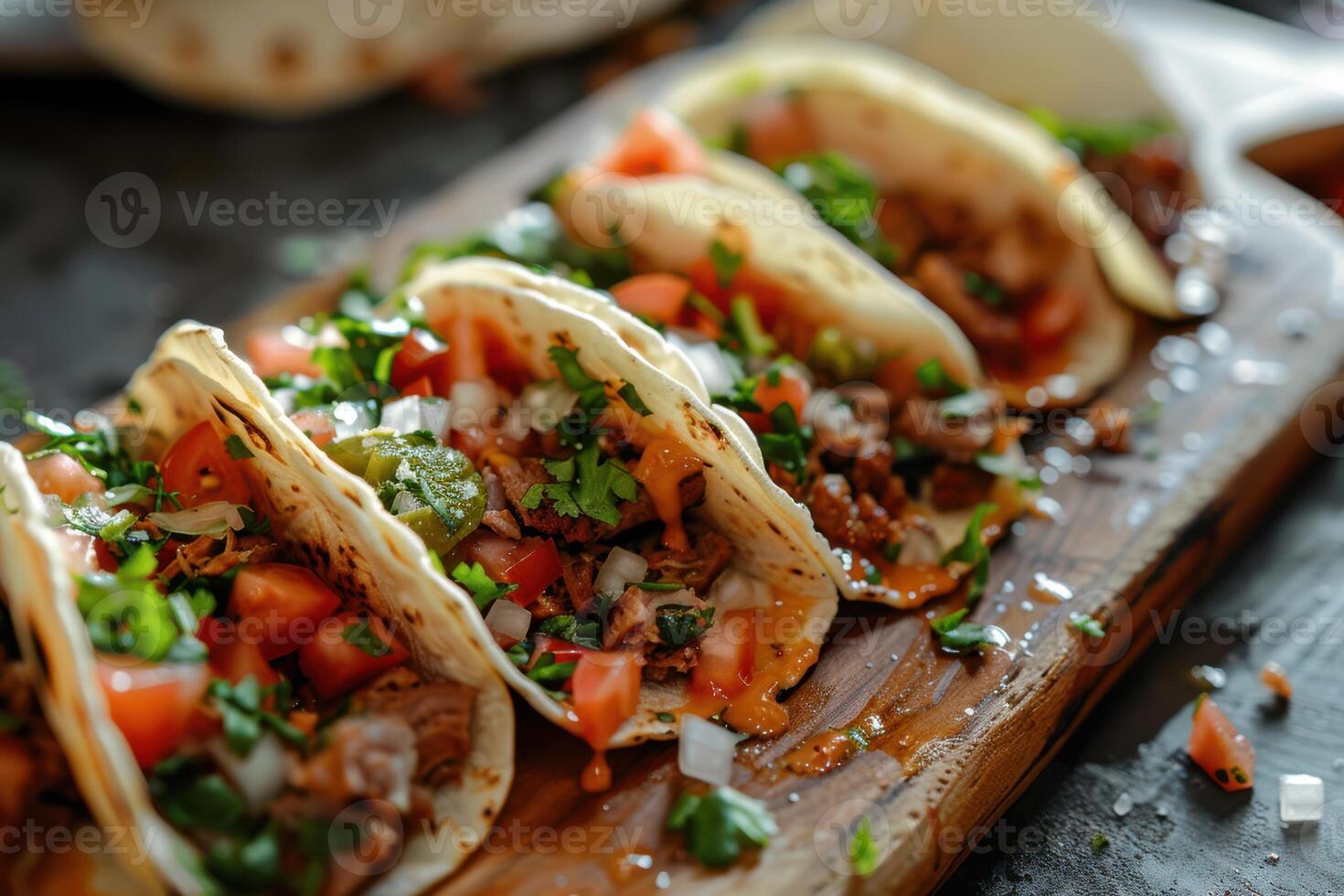 Tasty Food Featuring Delicious Tacos photo