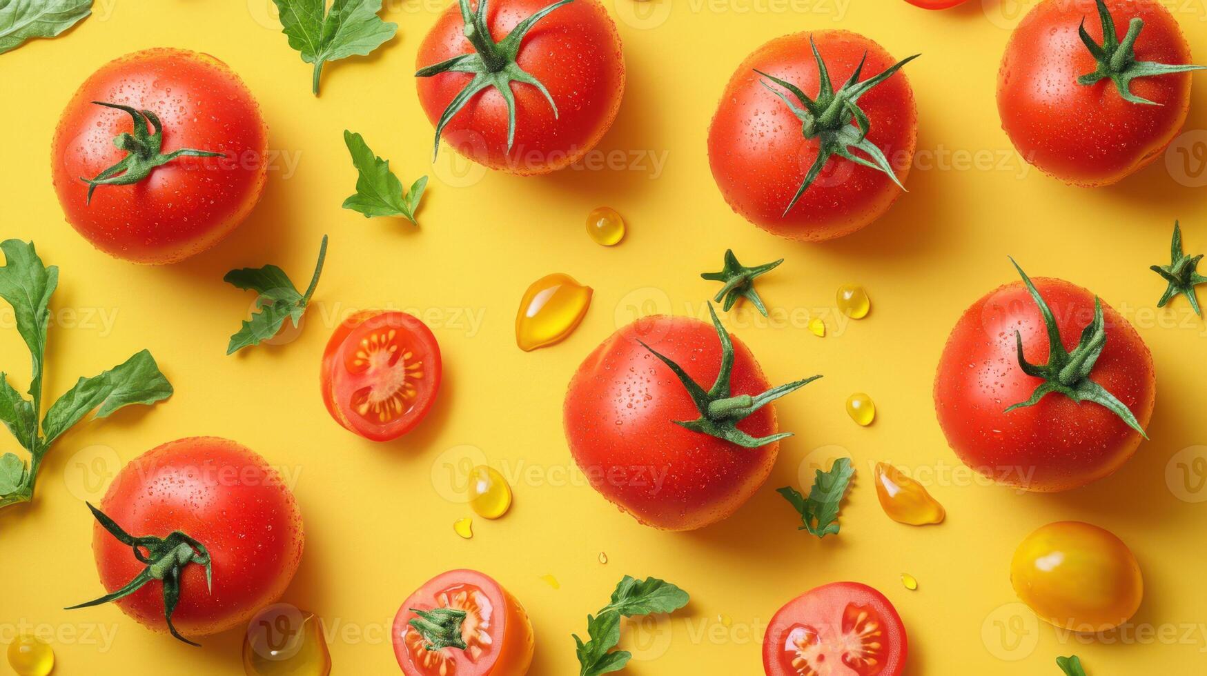 Tomatoes Highlighting Health Benefits for World Food Day photo