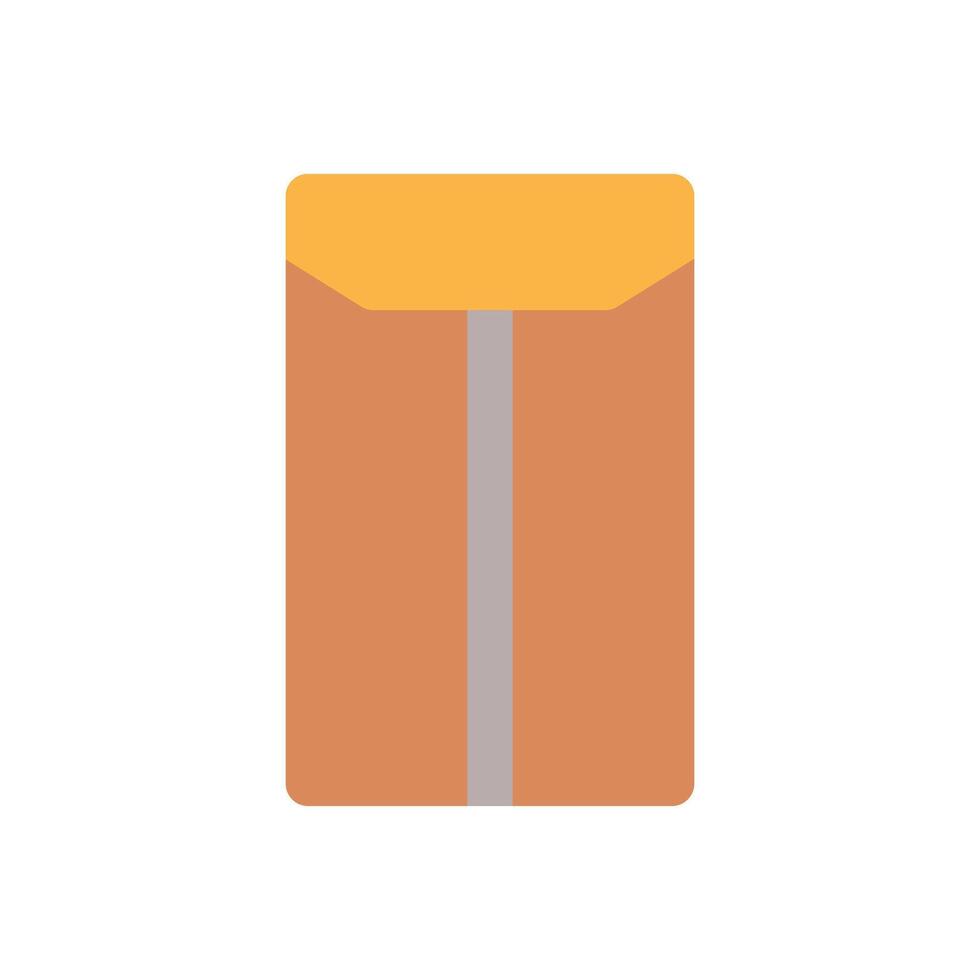 Envelope icon flat style vector