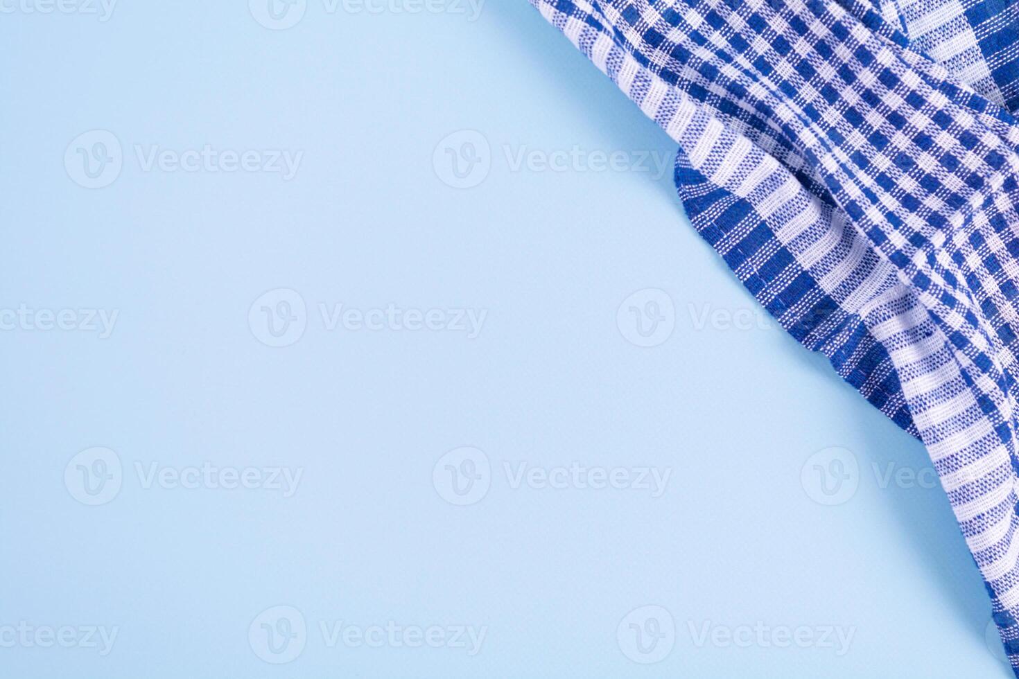 Oktoberfest background. Beer mug and Bavarian symbolic fabric photo