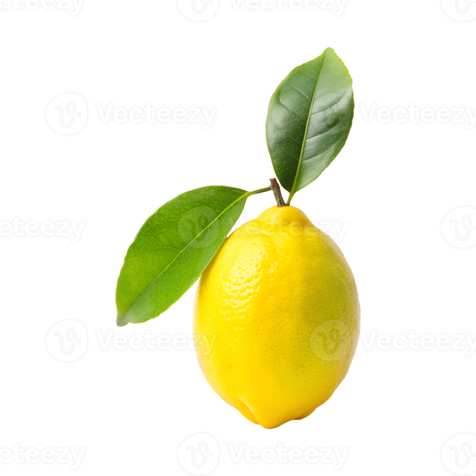 Lemon on Isolated Background png