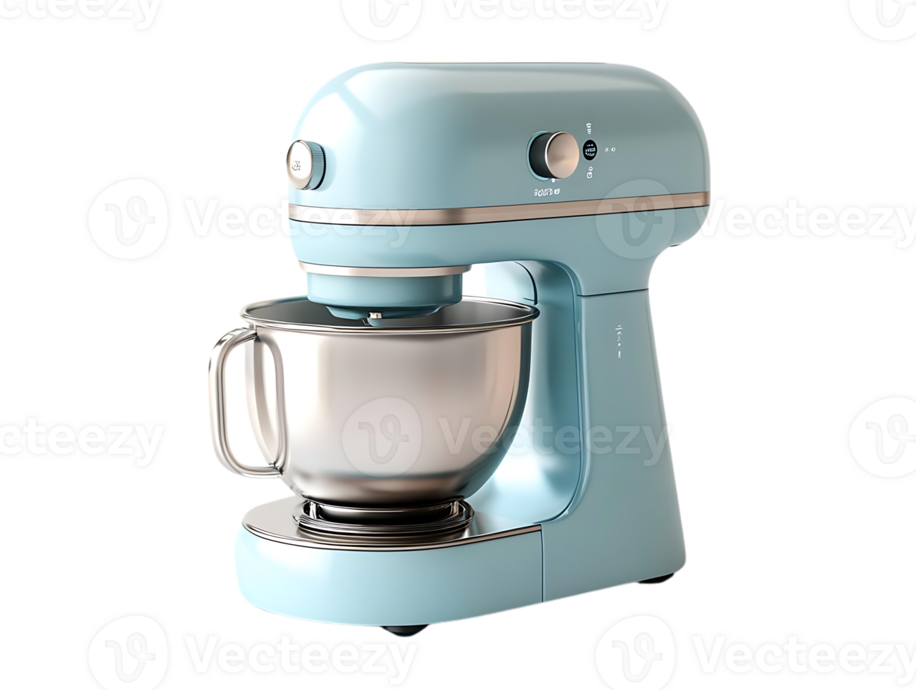 Blue Stand Mixer with Transparent Background A Kitchen Essential for Baking Delights png