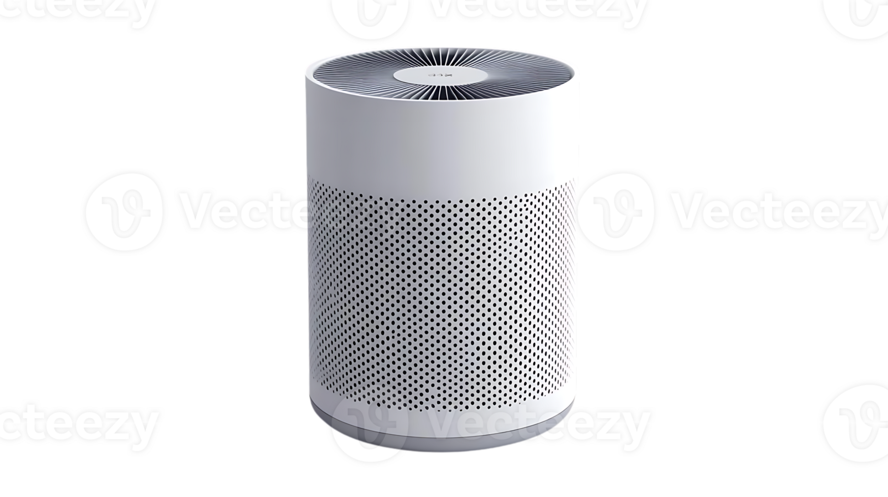Modern White Air Purifier with Transparent Background Sleek Design for Clean Air png