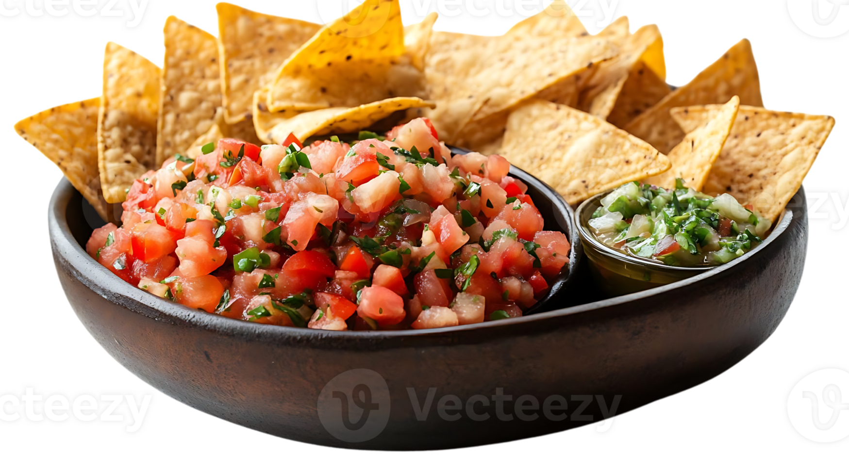 Salsa and Chips A Classic Combination with a Transparent Background png