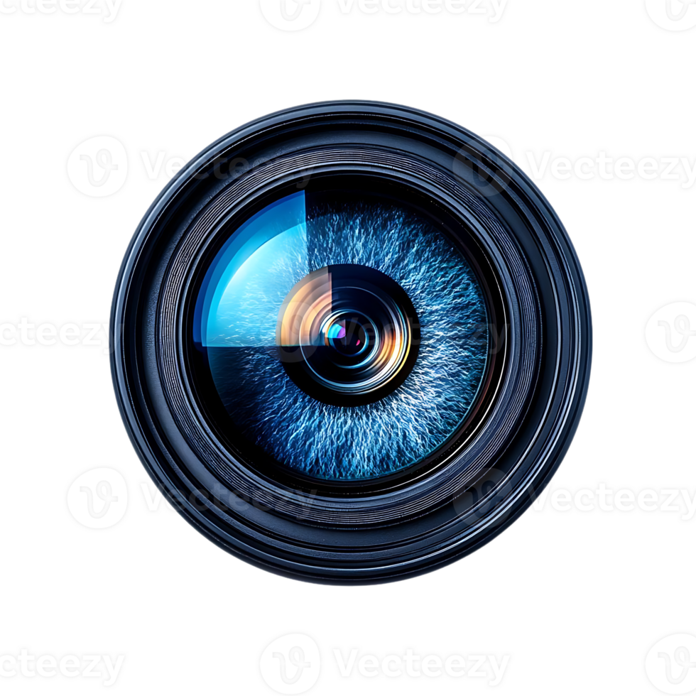 The All-Seeing Eye Camera Lens with Transparent Background png