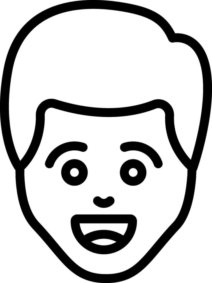 Black line icon for express vector