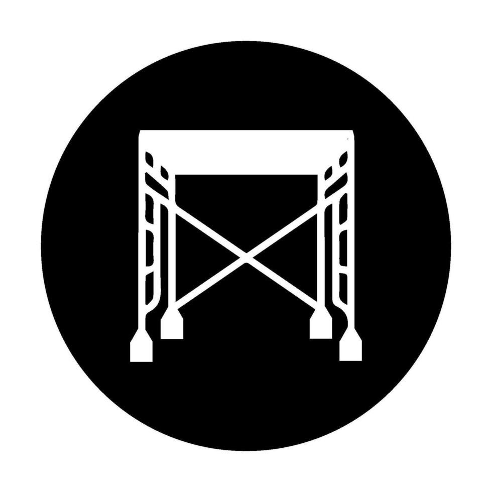 scaffolding illustration symbol design vector