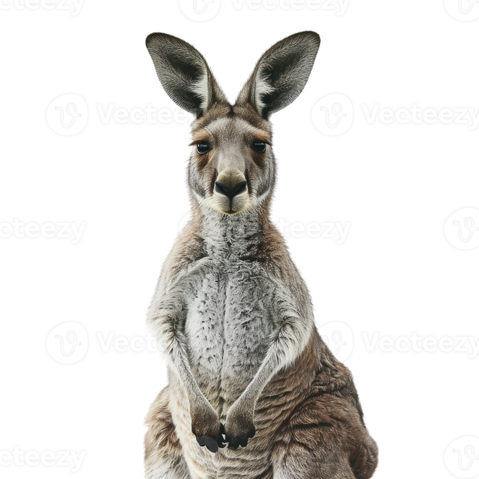 Kangaroo hands on belly png