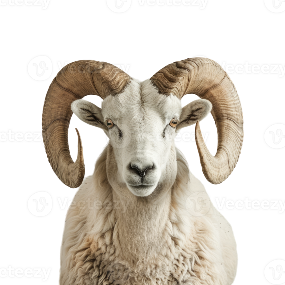 montone animale con grande corna png