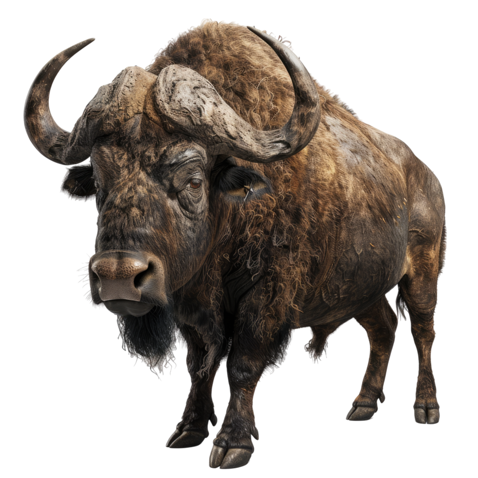 Buffalo full body view png
