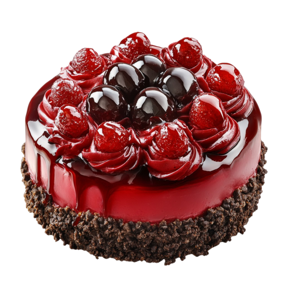 Red Velvet Cake with Chocolate Layer png