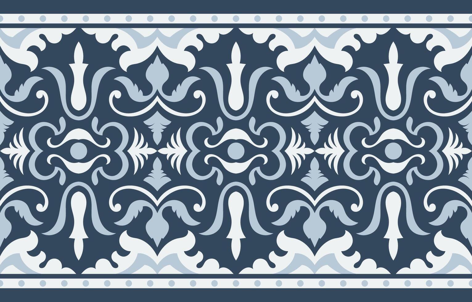 abstract pattern wire ethnic tribe For the navy blue native fabric pattern cold zone vector