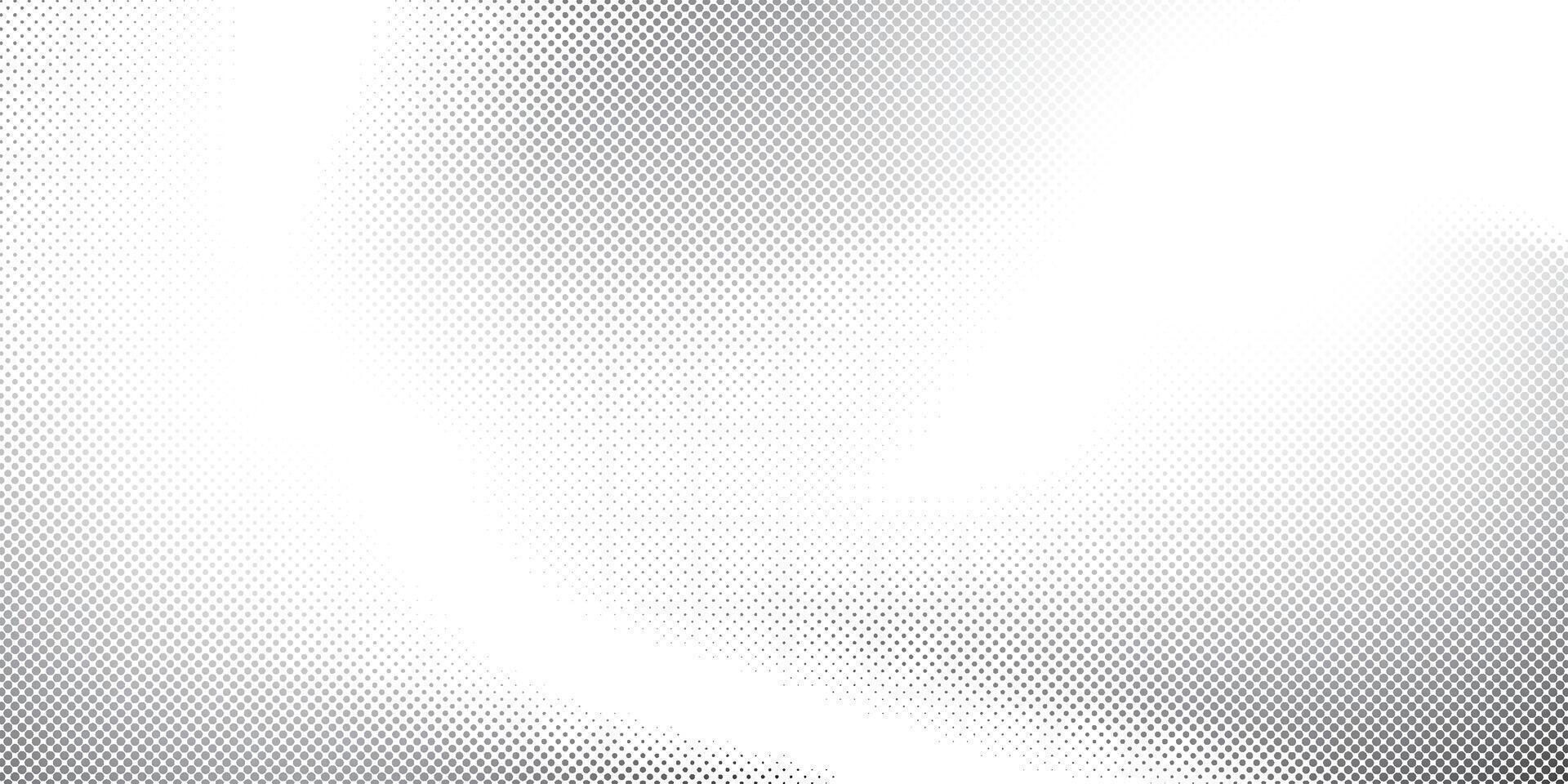 Abstract white and gray color background with halftone effect, dot pattern. illustration. vector