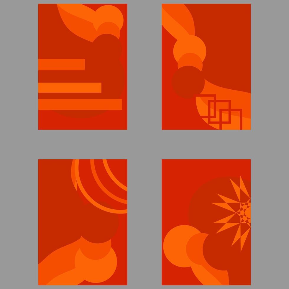 Orange Odyssey art vector