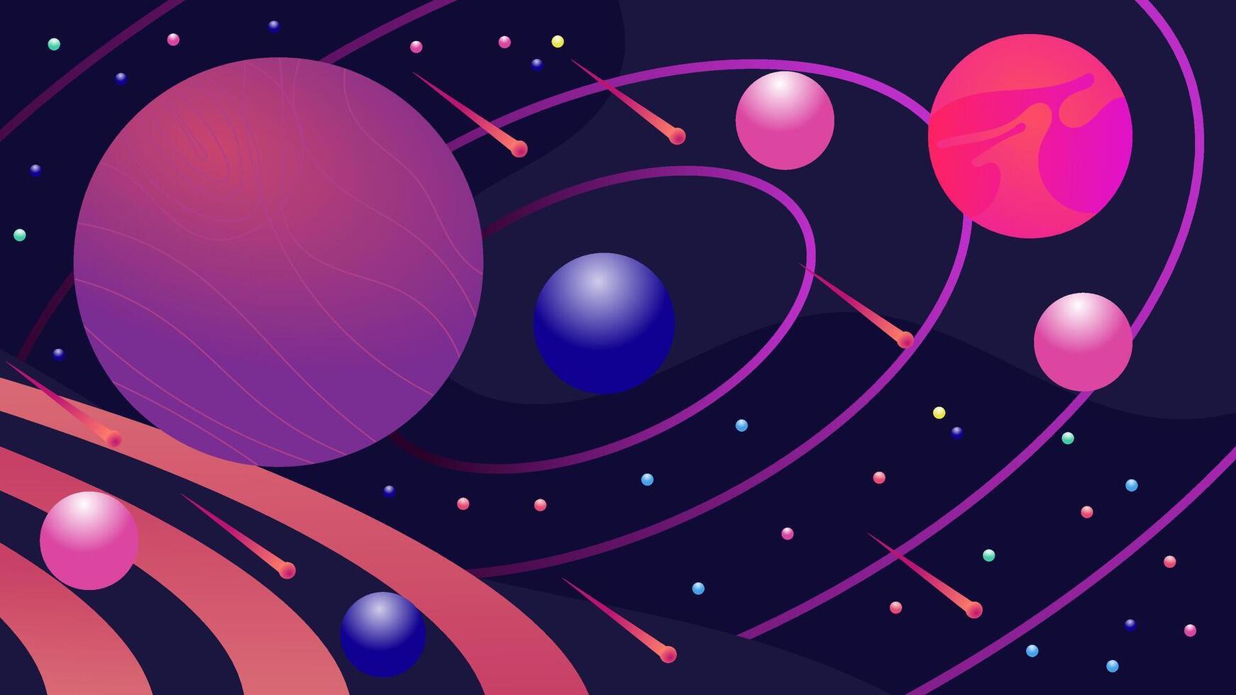 A Universe of Color art vector