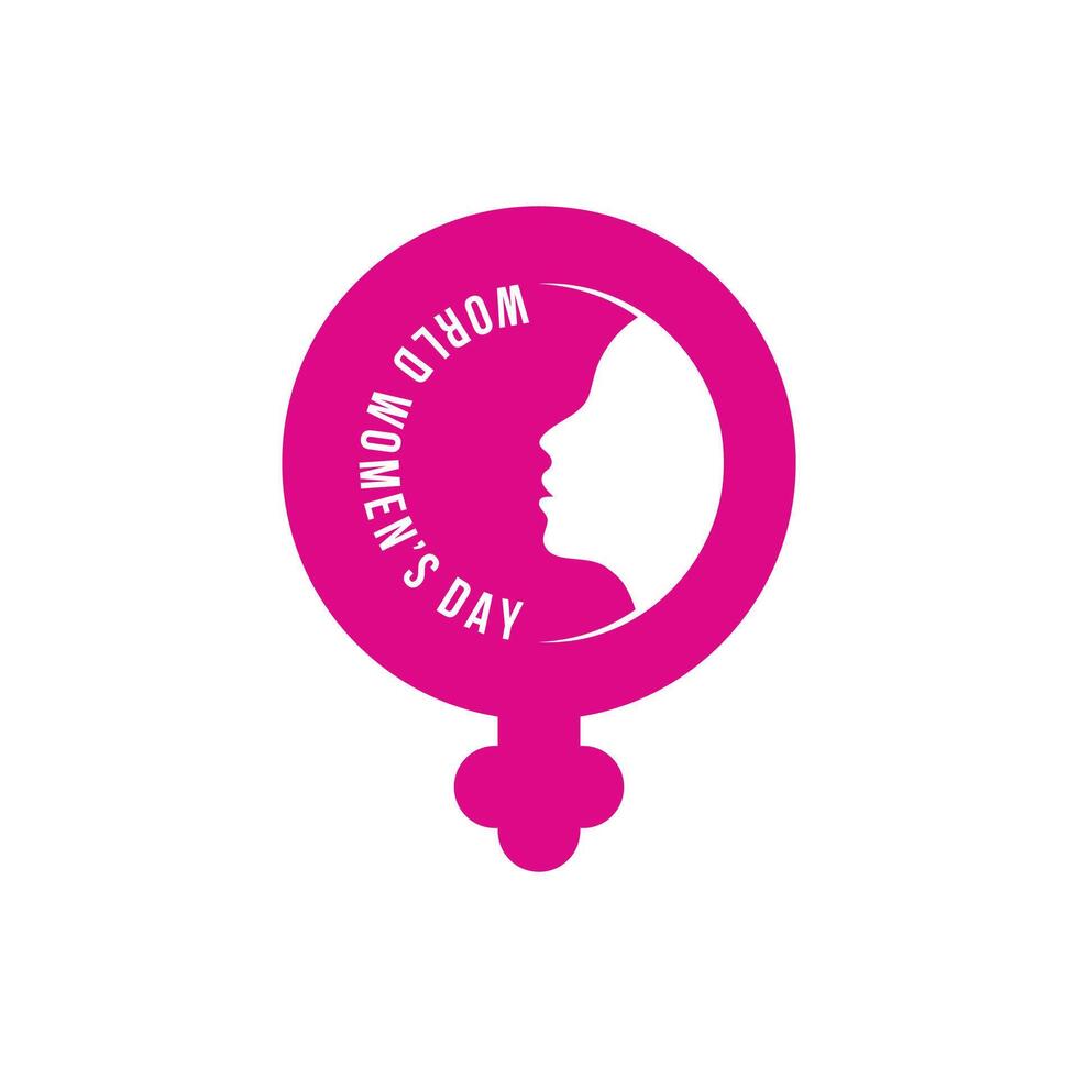 Happy Women's Day Modern Design vector