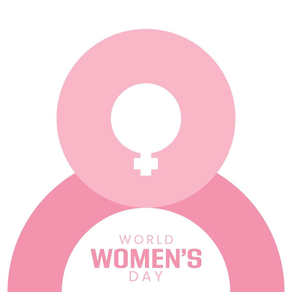 Happy Women's Day Banner Design vector