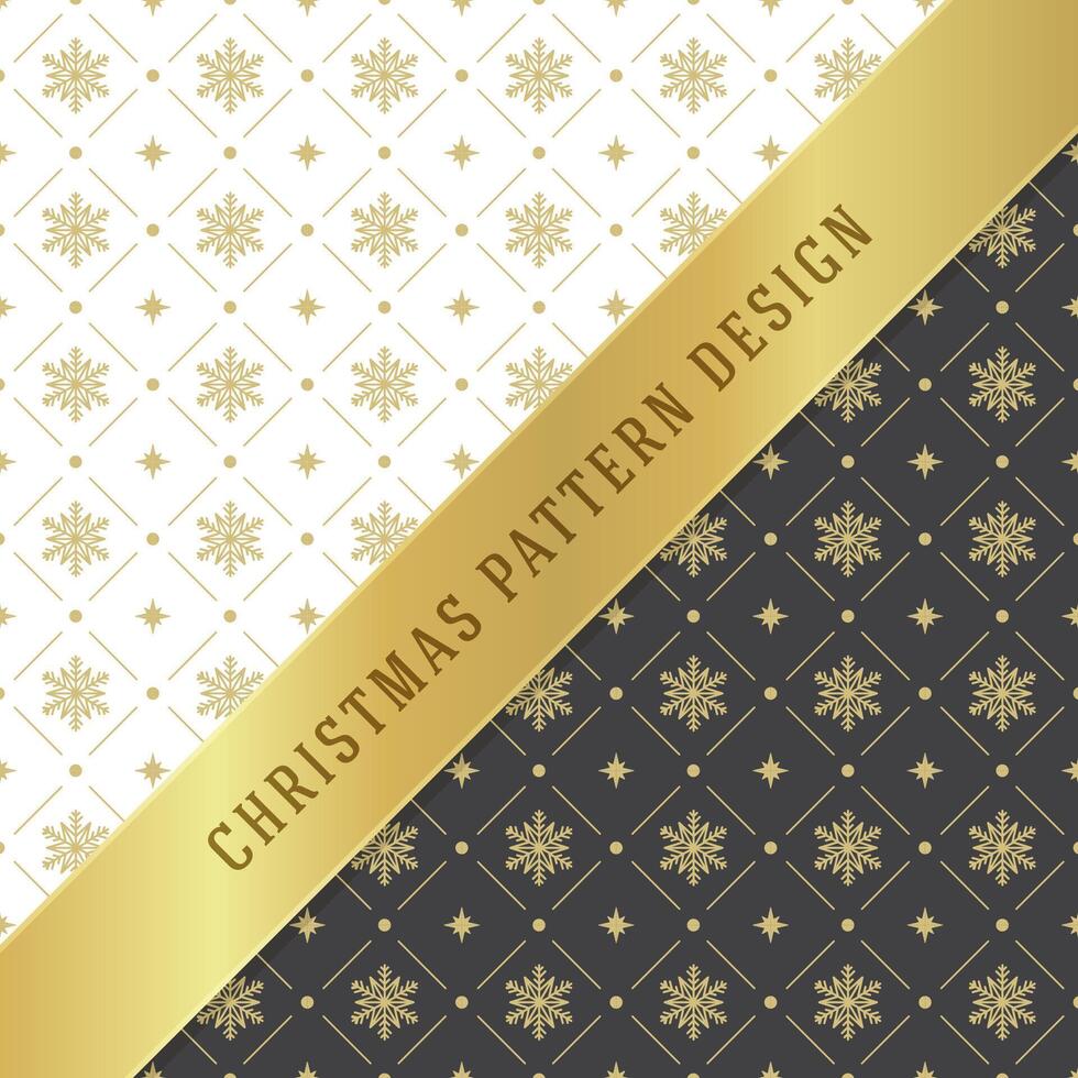 Christmas pattern background design for wrapping paper, greeting card and packaging decoration. vector