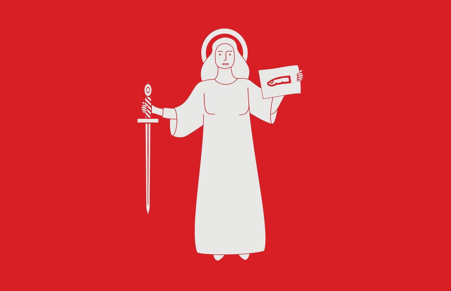 The of a flag Skoevde vector