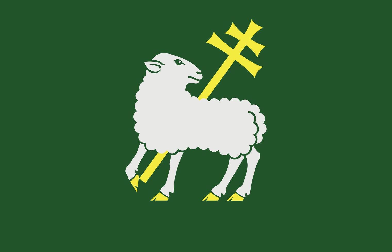 The of a flag Jarfalla vector
