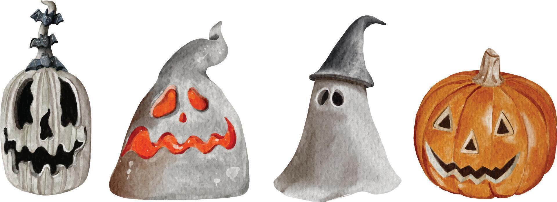 decoration for halloween element design. vector