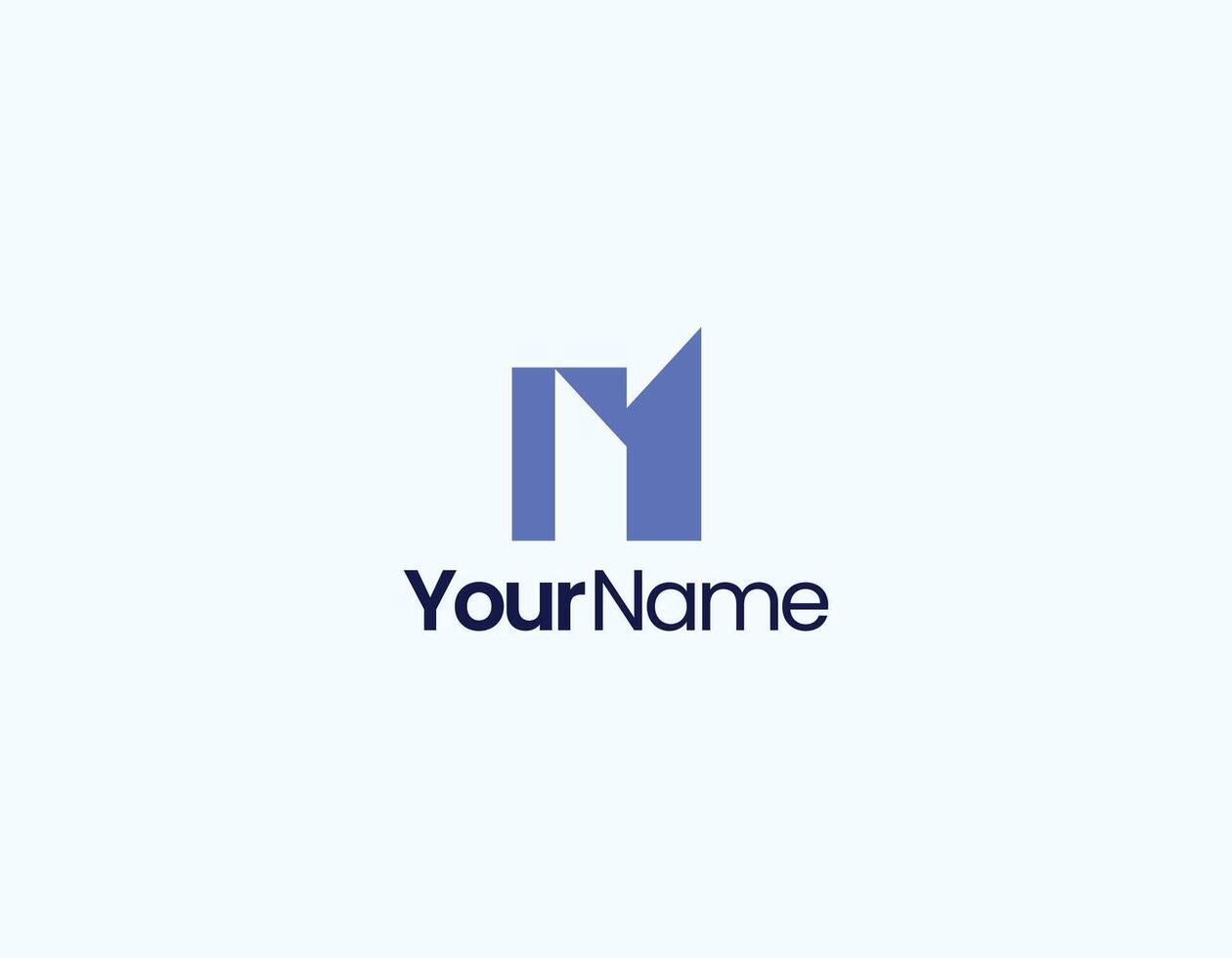 Letter N with building combination abstract logo design vector