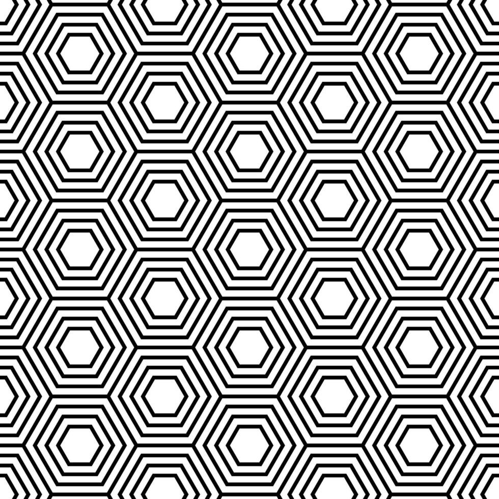 Hexagonal Polygon Shapes Geometric Pattern Background vector