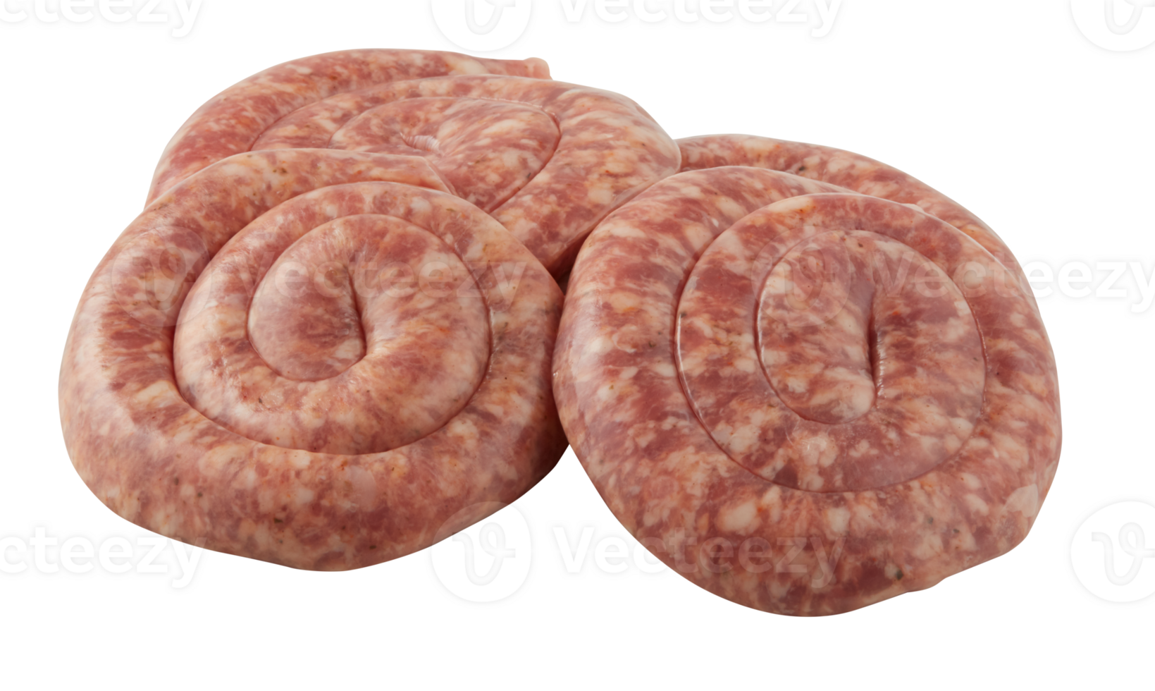 Fresh Sausage rolls into circles png
