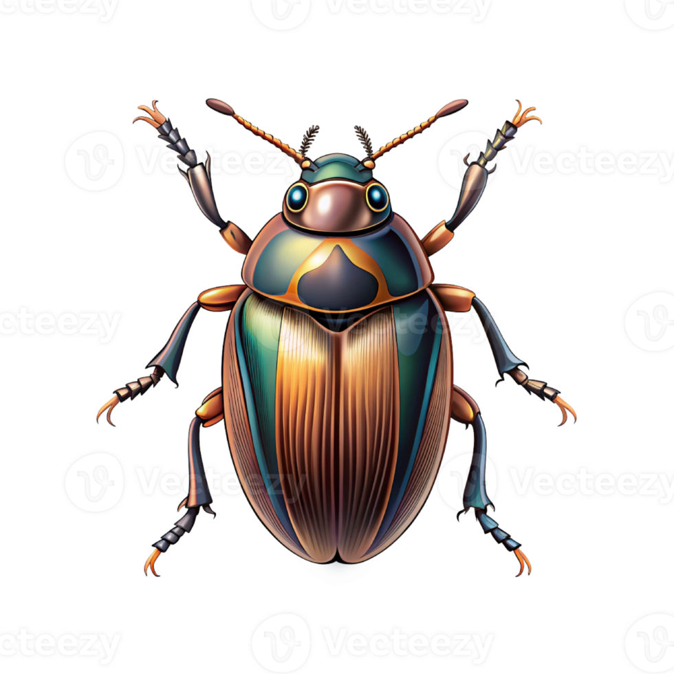 beetle in front view png