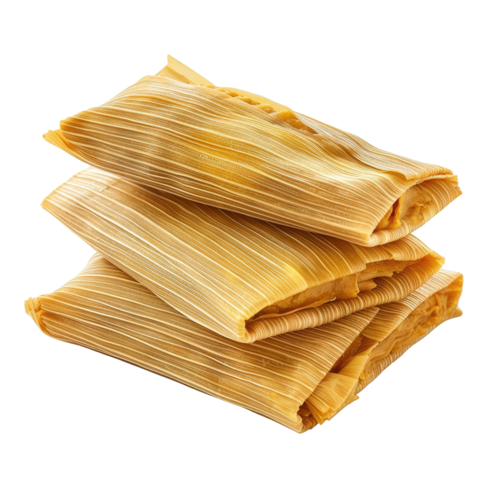 Tamales Isolated on transparent background. png