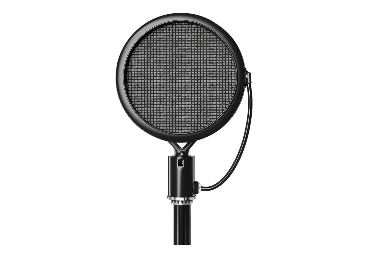 Pop filter isolated on transparent background. png