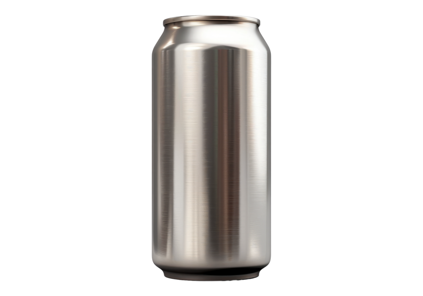 Tin soda can isolated, transparent background, , cutout. png