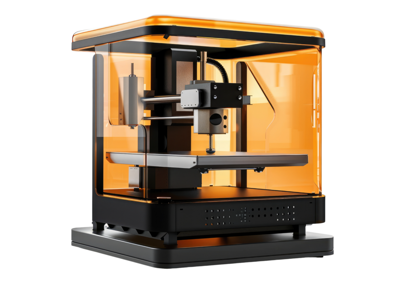 3D printer isolated, transparent background, , cutout. png