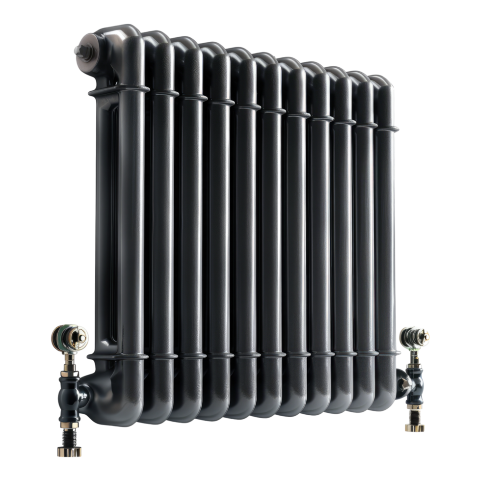 Radiator Isolated on transparent background. png