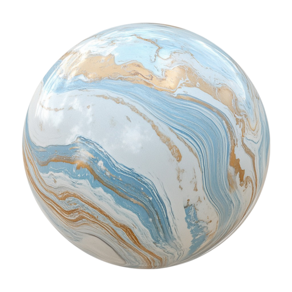 Round Textured Surface Resembling Marble or Granite AI-GeneratIive png