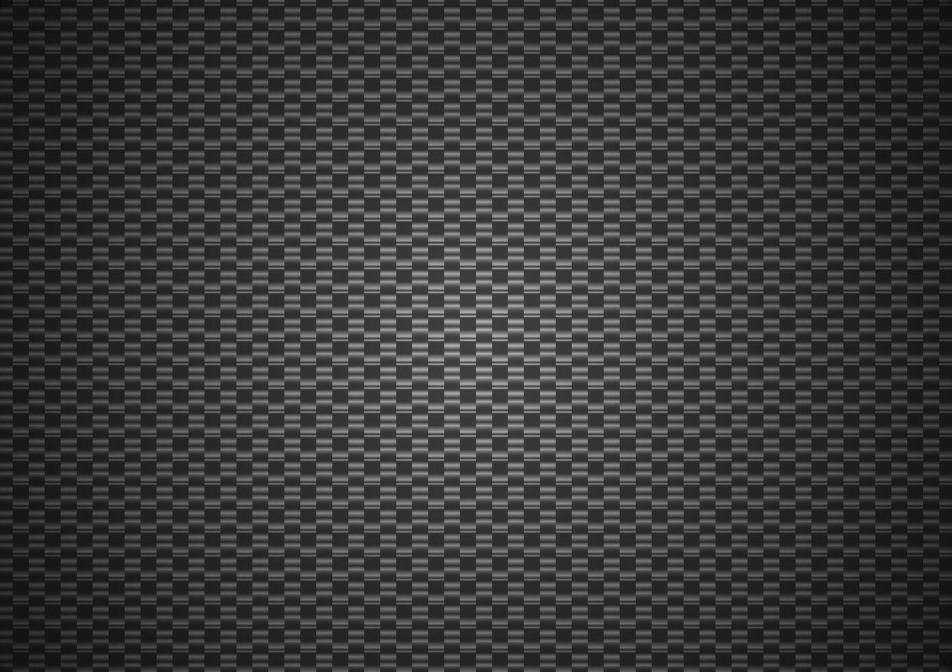 Abstract Background rectangle carbon fiber texture, Dark background with lighting vector