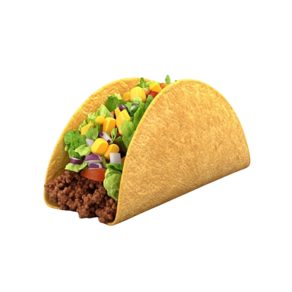 Large Appetizing Burrito Filled with Beef AI-GeneratIive png