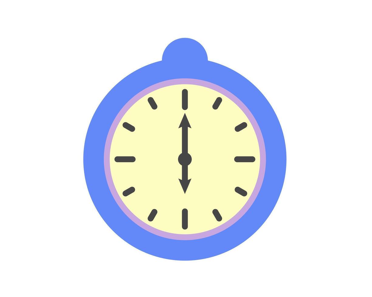 Summer clock icon design with passion fruit. Fruit icons of time. vector